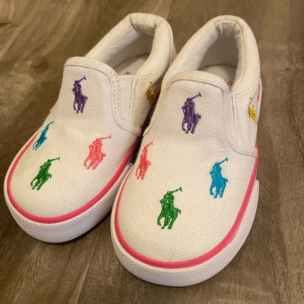 Polo by Ralph Lauren, Toddler Tennis Shoes, Size 7, NEVER WORN